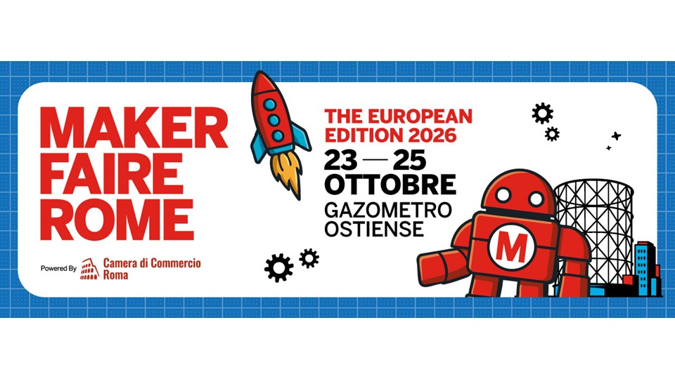 Banner news Maker Faire Rome 2026 - Tor Vergata