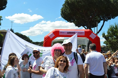 gallery “Tor Vergata” in rosa: di corsa con Komen Italia