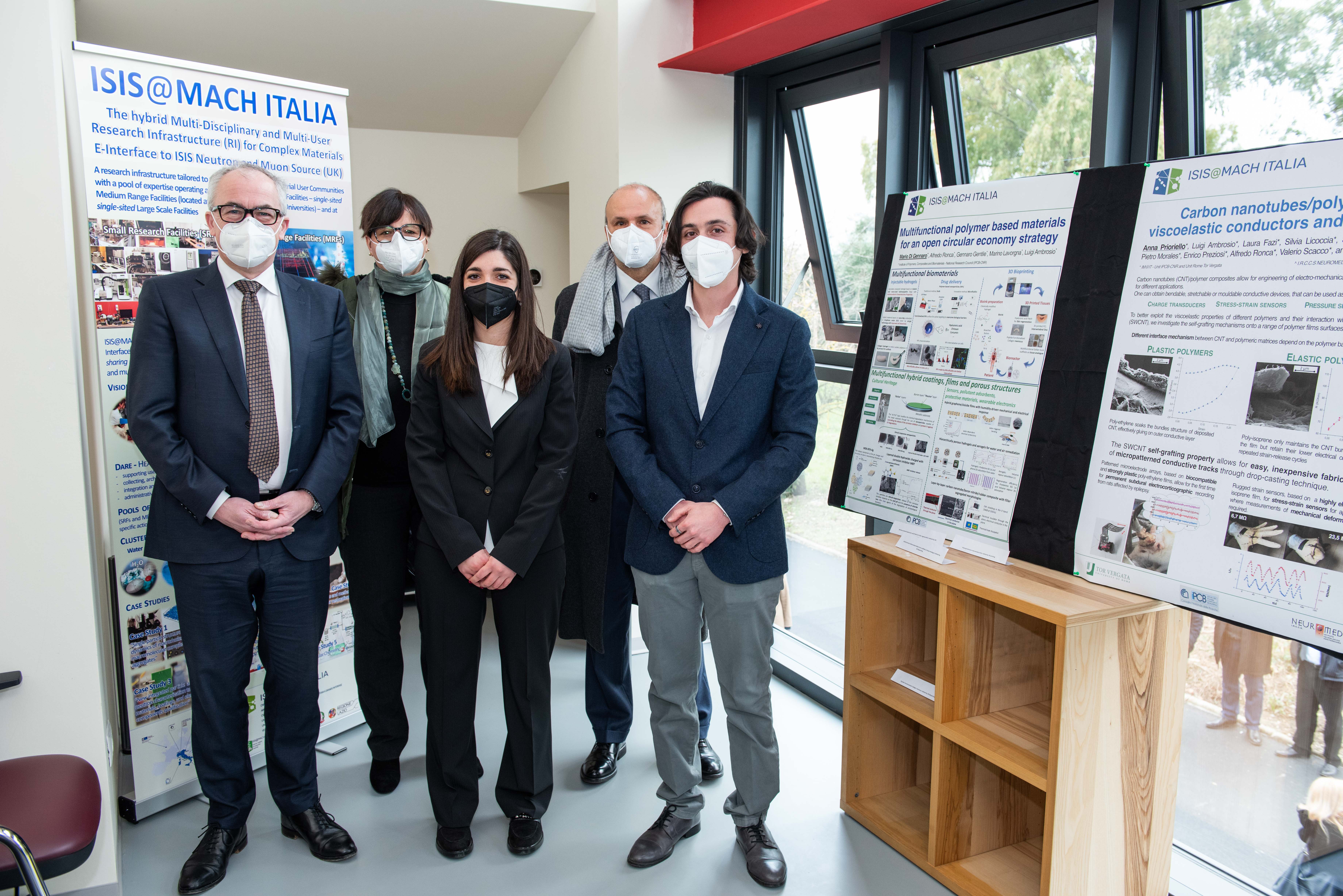 gallery Ricerca Nanoscienze: l’inaugurazione della sede ISIS@MACH a “Tor Vergata”