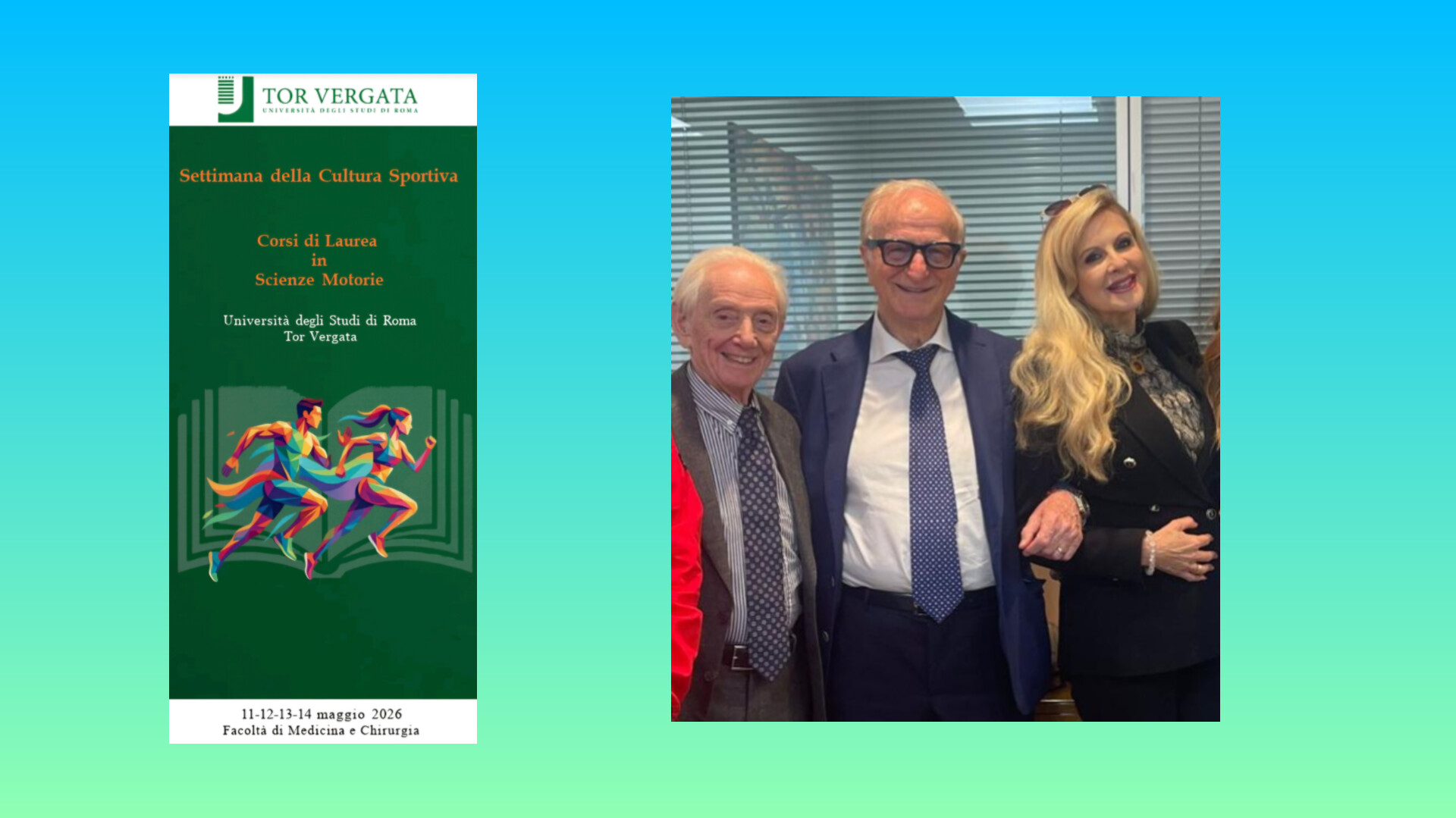 gallery L'attività fisica pilastro della salute e della crescita per la Settimana della Cultura Sportiva a Tor Vergata