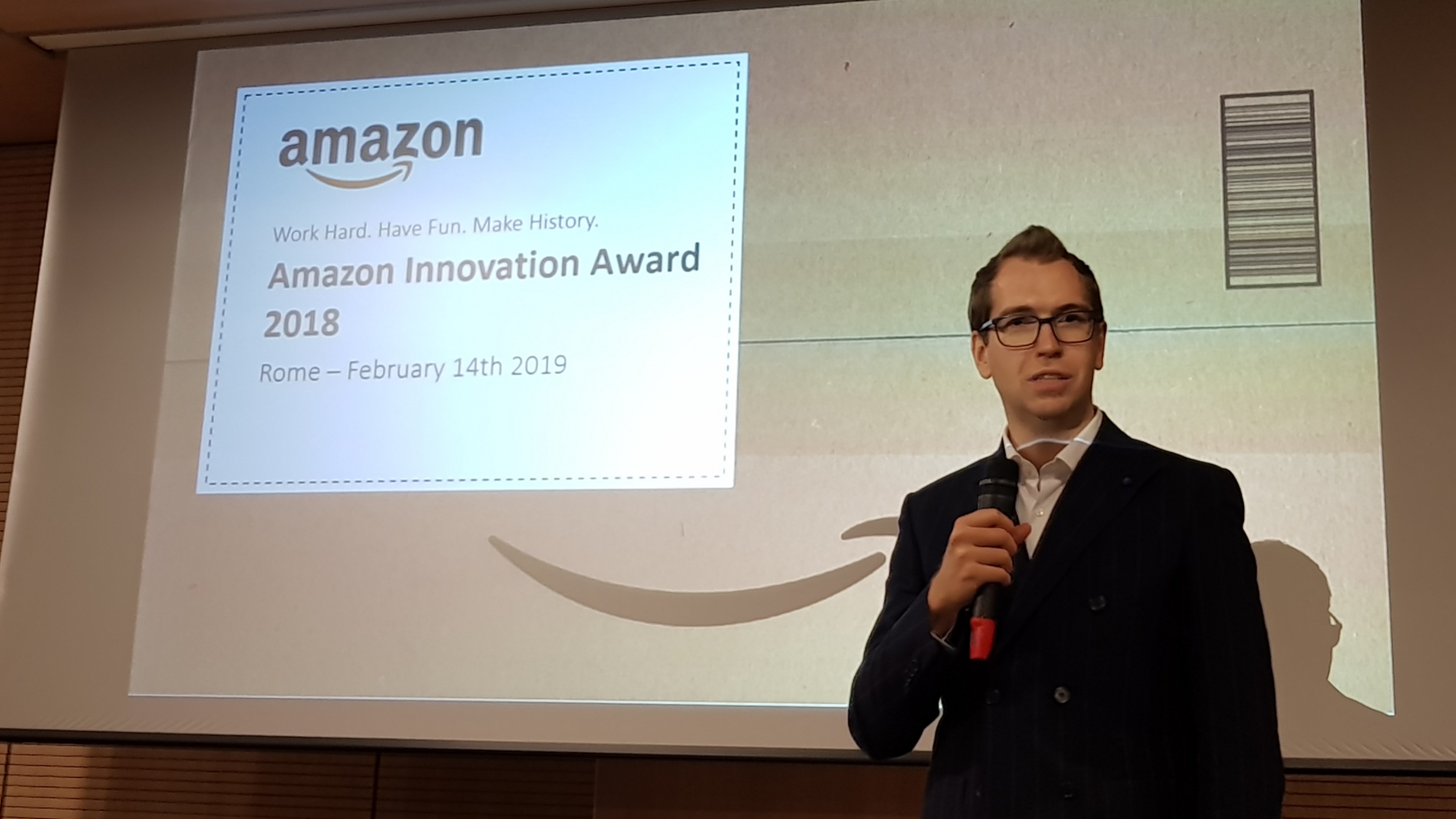 gallery “Tor Vergata” vince l’Amazon Innovation Award 2018