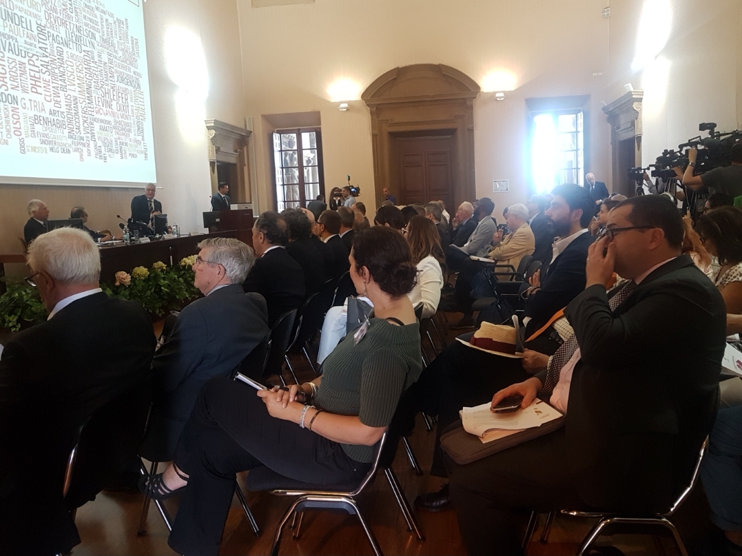 gallery Il ministro Tria apre la Conferenza Economica Internazionale di Villa Mondragone