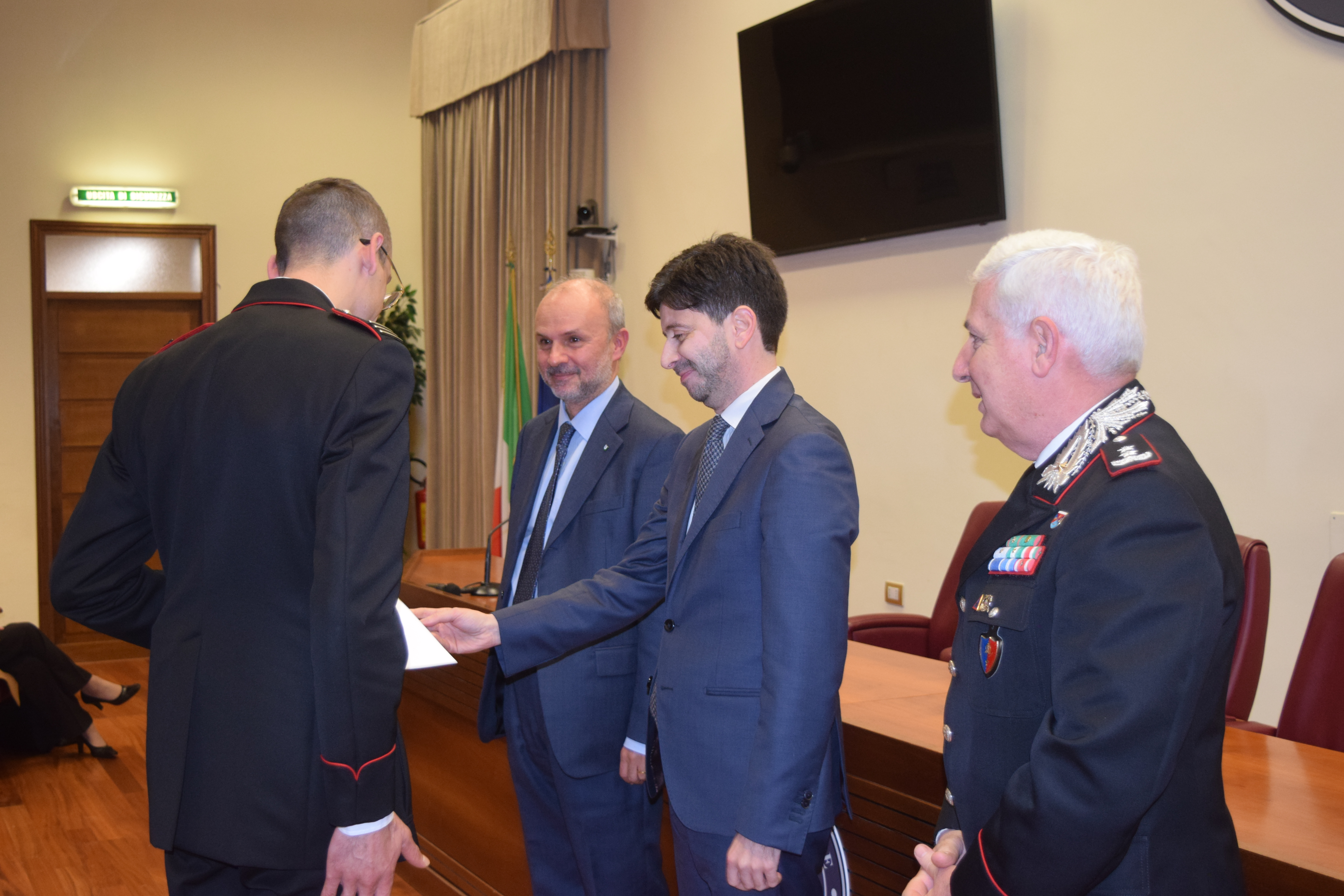 gallery Il Rettore di Tor Vergata Schillaci e il Ministro della Salute Speranza consegnano i diplomi ai nuovi N.A.S.