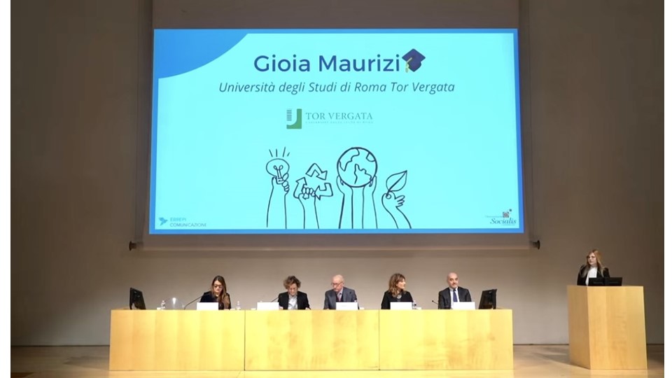 gallery Premio Socialis 2022: a “Tor Vergata” menzione speciale con Gioia Maurizi 