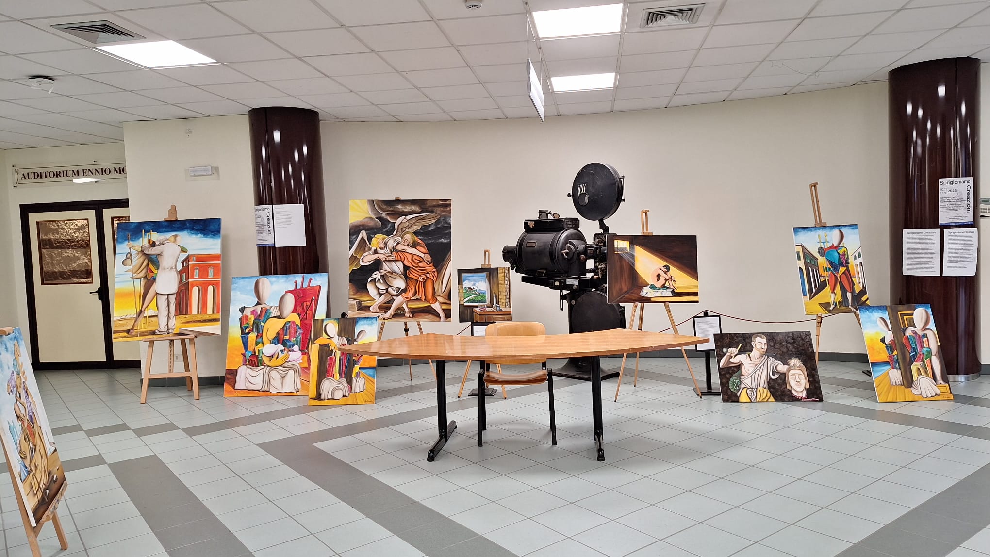 gallery Sprigioniamo Creazioni. Pittura e scultura in mostra, dal carcere di Rebibbia