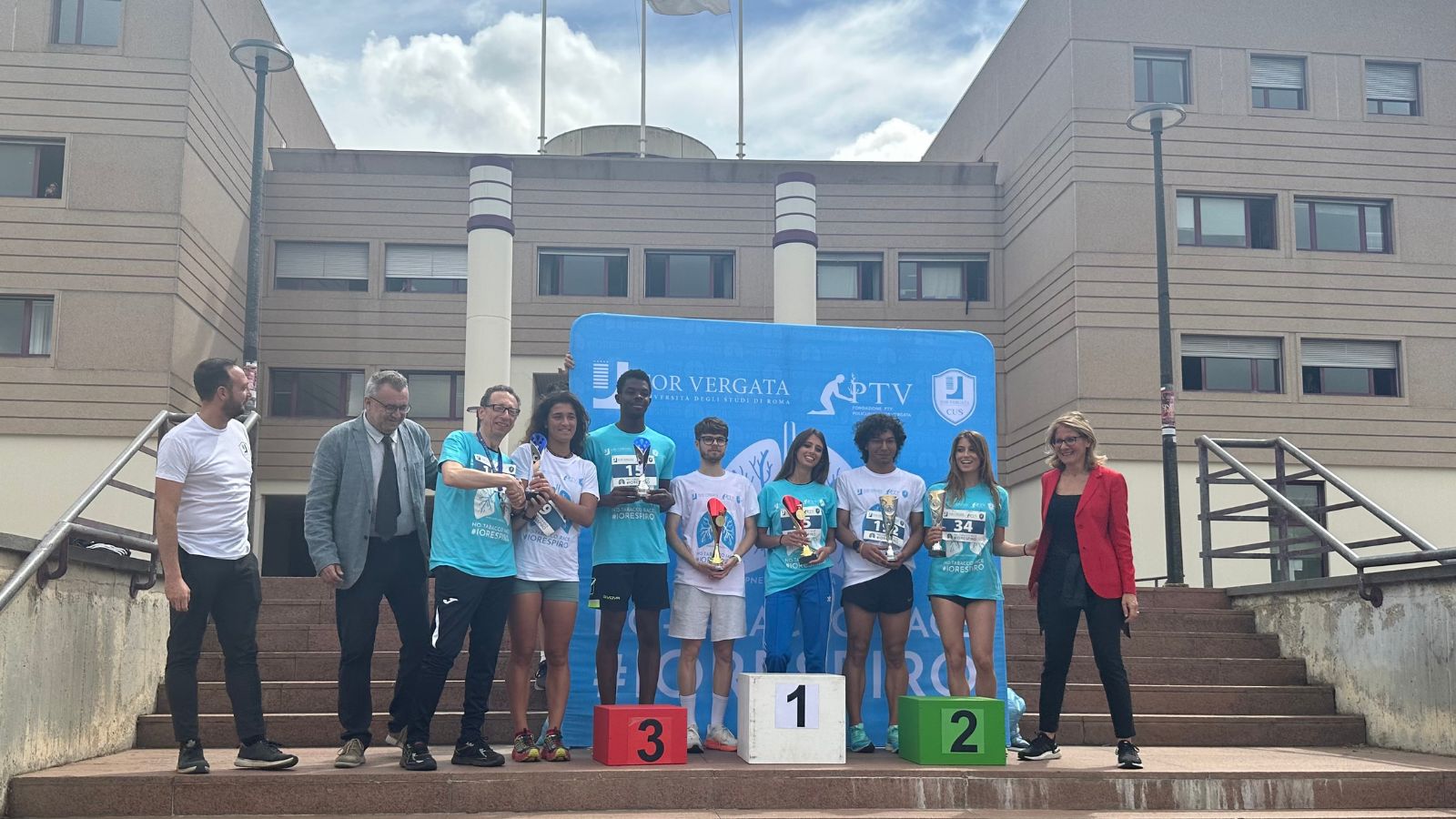 gallery No-Tabacco day, le luci sulla manifestazione