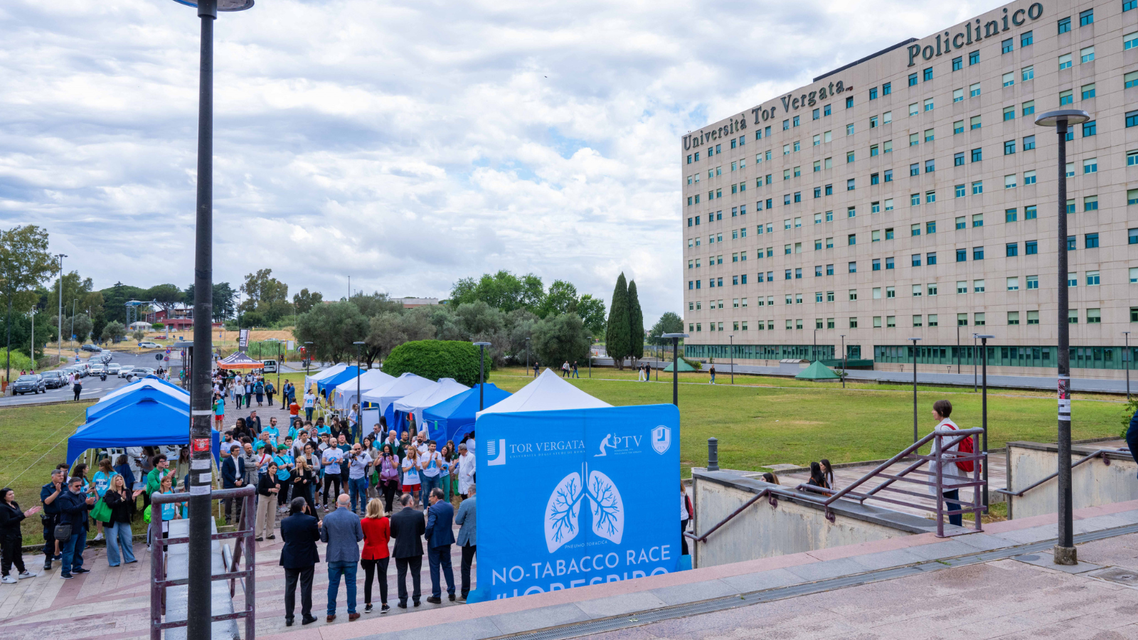 gallery No-Tabacco day, le luci sulla manifestazione