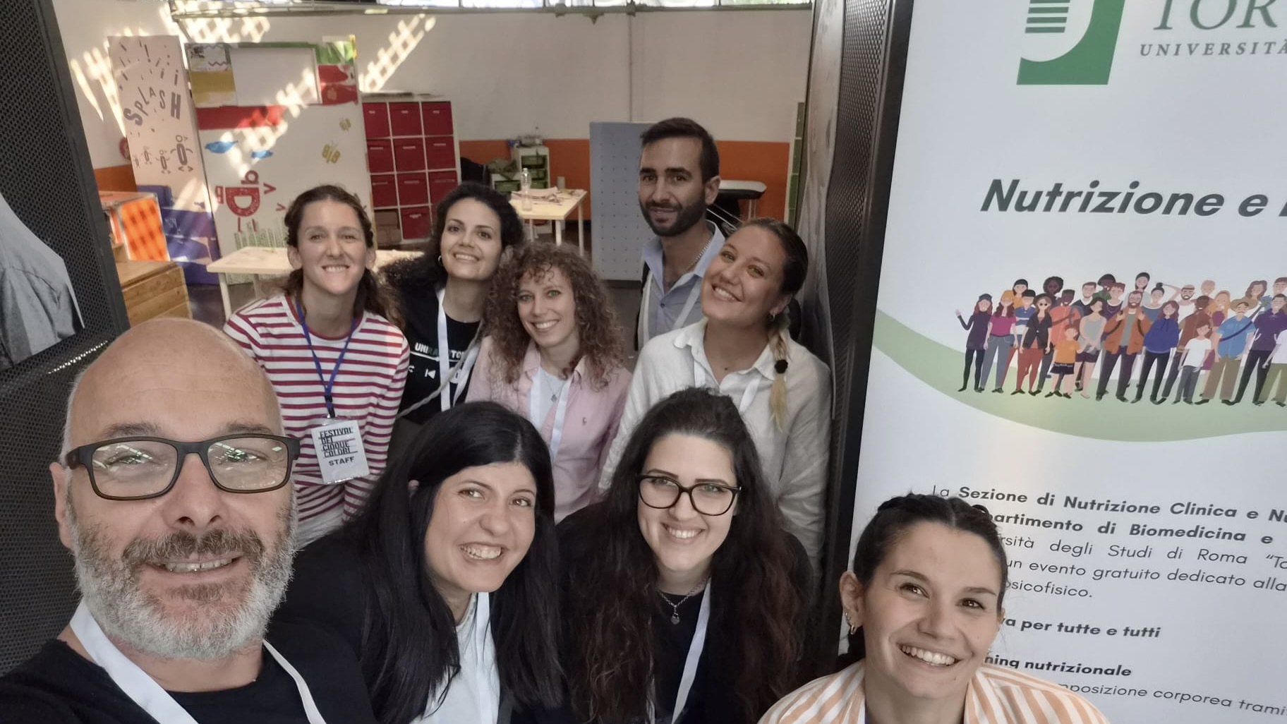 gallery I cinque colori Supereroi del benessere, in un Festival con Roma Tor Vergata tra i protagonisti