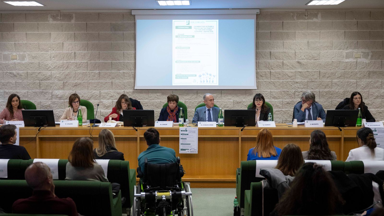 gallery Roma Tor Vergata premia le migliori tesi sulla sostenibilità: una comunità di giovani talenti per il futuro