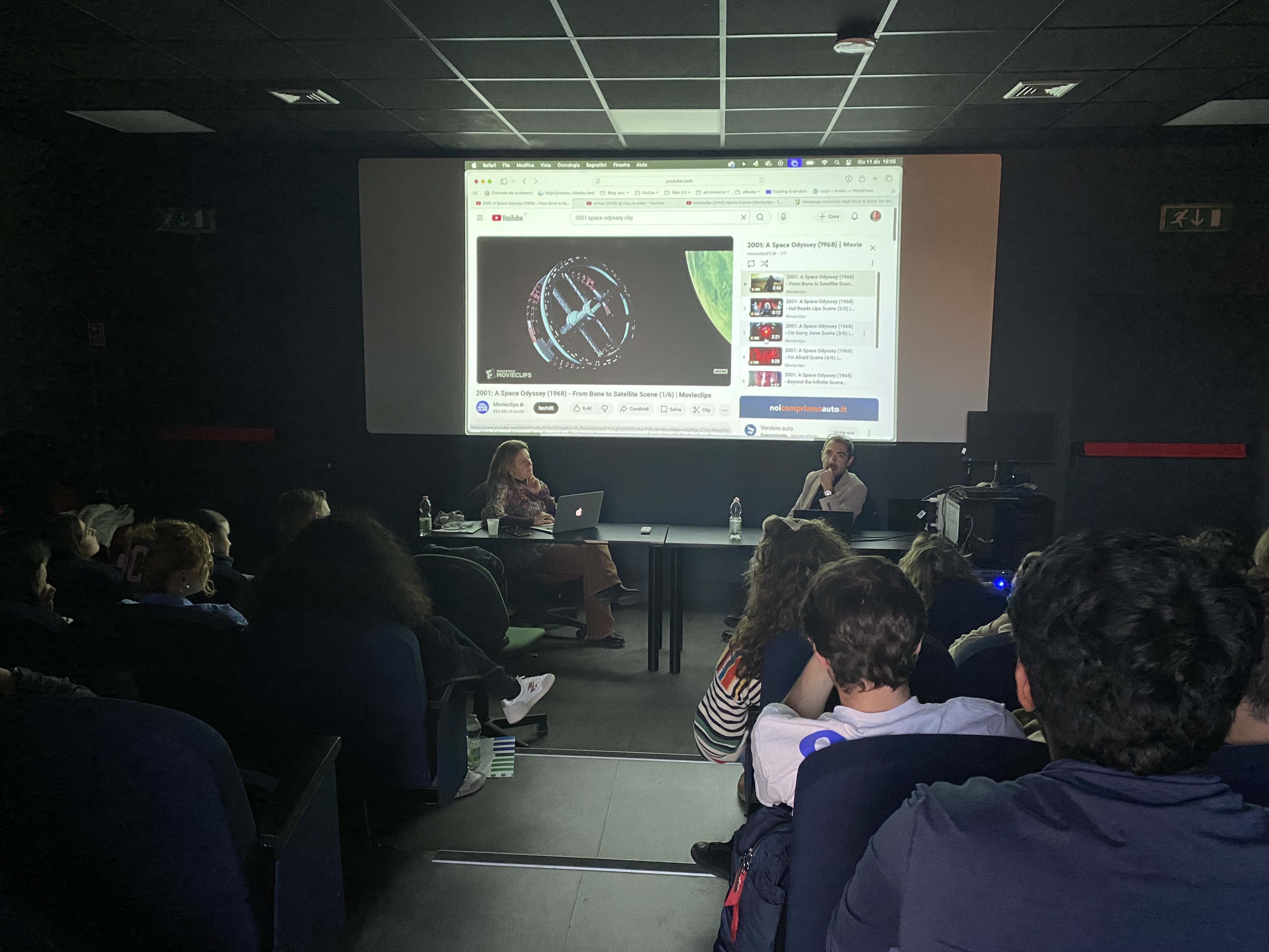 Amedeo Balbi meets the Universeh students